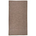 Buitenkleed platgeweven 80x150 cm bruin