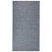 Buitenkleed platgeweven 80x150 cm blauw