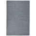 Buitenkleed platgeweven 120x170 cm blauw