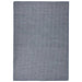 Buitenkleed platgeweven 140x200 cm blauw