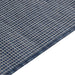 Buitenkleed platgeweven 140x200 cm blauw