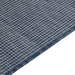 Buitenkleed platgeweven 160x230 cm blauw