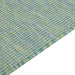 Buitenkleed platgeweven 100x200 cm turquoise