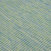 Buitenkleed platgeweven 100x200 cm turquoise