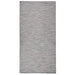Buitenkleed platgeweven 100x200 cm bruin en blauw