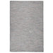 Buitenkleed platgeweven 120x170 cm bruin en blauw