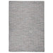 Buitenkleed platgeweven 140x200 cm bruin en blauw