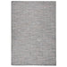 Buitenkleed platgeweven 160x230 cm bruin en blauw
