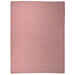 Buitenkleed platgeweven 120x170 cm rood