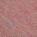 Buitenkleed platgeweven 140x200 cm rood