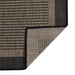 Buitenkleed platgeweven 120x170 cm donkerbruin