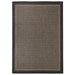 Buitenkleed platgeweven 140x200 cm donkerbruin