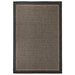 Buitenkleed platgeweven 160x230 cm donkerbruin