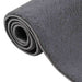 Vloerkleed wasbaar korte pool anti-slip 160x230 cm antraciet