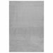 Vloerkleed wasbaar korte pool anti-slip 160x230 cm grijs