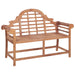Tuinbank 127x58,5x92,5 cm massief teakhout