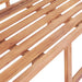 Tuinbank 127x58,5x92,5 cm massief teakhout