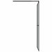Inloopdouchescherm 80x195 cm donker gehard glas