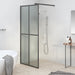Inloopdouchescherm 90x195 cm donker gehard glas