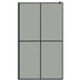 Inloopdouchescherm 118x190 cm donker gehard glas