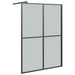 Inloopdouchescherm 140x195 cm donker gehard glas