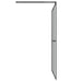 Inloopdouchescherm 140x195 cm donker gehard glas