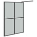 Inloopdouchescherm 140x195 cm donker gehard glas