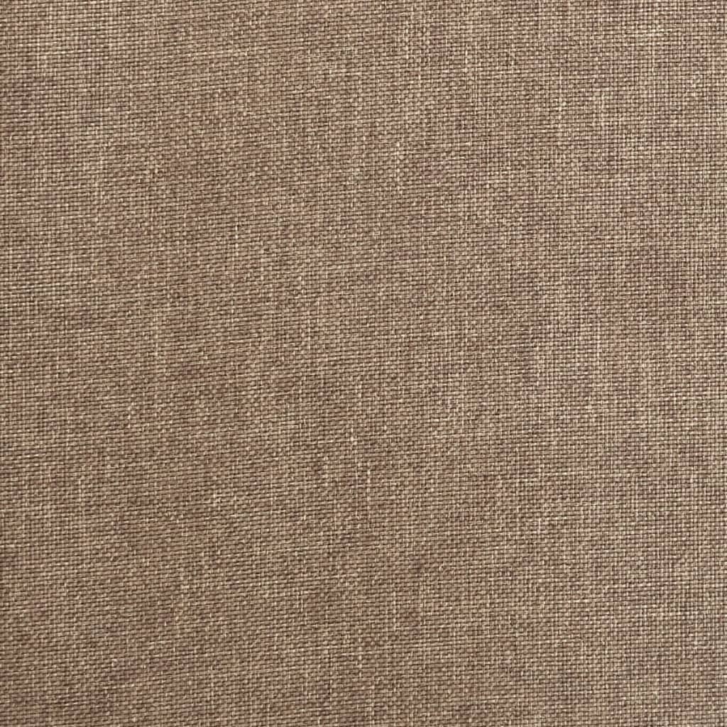 Fauteuil verstelbaar elektrisch stof taupe