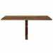 Wandtafel inklapbaar 100x60x56 cm bewerkt hout gerookt eiken