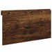 Wandtafel inklapbaar 100x60x56 cm bewerkt hout gerookt eiken