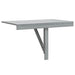 Wandtafel inklapbaar 100x60x56 cm bewerkt hout grijs sonoma