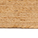 Tapijt rond 180 cm gevlochten jute