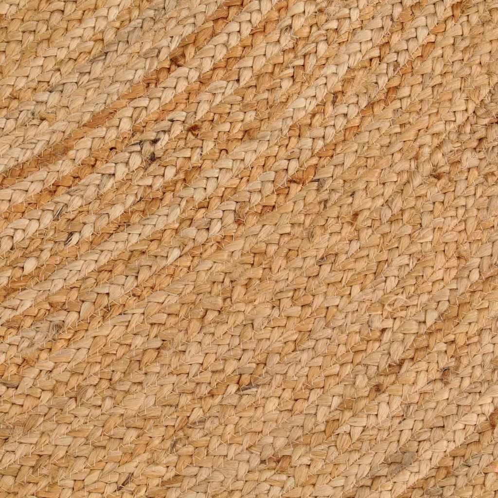 Tapijt rond 180 cm gevlochten jute