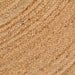 Tapijt rond 180 cm gevlochten jute