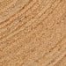 Tapijt rond 210 cm gevlochten jute