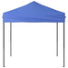 Partytent inklapbaar 2x2 m blauw