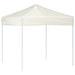 Partytent inklapbaar 2x2 m crèmekleurig