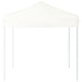 Partytent inklapbaar 2x2 m wit