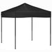 Partytent inklapbaar 2x2 m zwart