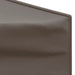 Partytent inklapbaar met zijwanden 2x2 m taupe