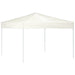 Partytent inklapbaar 3x3 m crèmekleurig