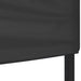 Partytent inklapbaar 3x3 m antracietkleurig