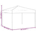 Partytent inklapbaar 3x3 m wit