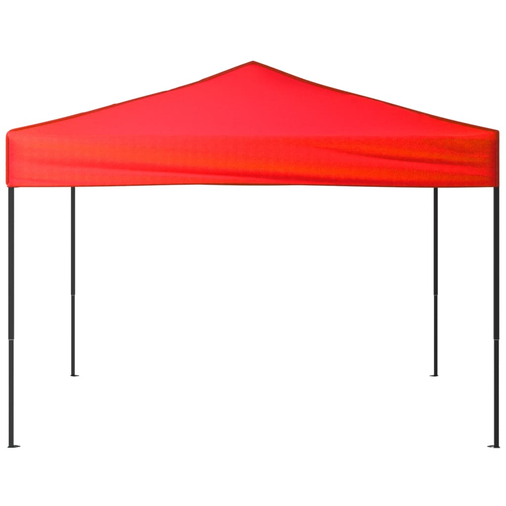 Partytent inklapbaar 3x3 m rood