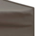 Partytent inklapbaar met zijwanden 3x3 m taupe