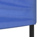 Partytent inklapbaar 3x6 m blauw
