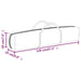 Partytent inklapbaar 3x6 m blauw