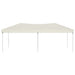 Partytent inklapbaar 3x6 m crèmekleurig