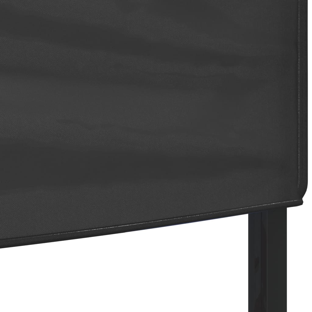 Partytent inklapbaar 3x6 m antracietkleurig