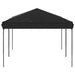 Partytent inklapbaar 3x6 m zwart